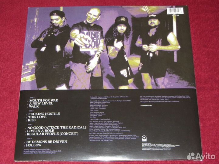 Pantera – Vulgar Display Of Power 1992/2020 USA