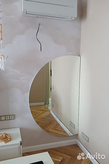 Зеркало овальное круглое арка