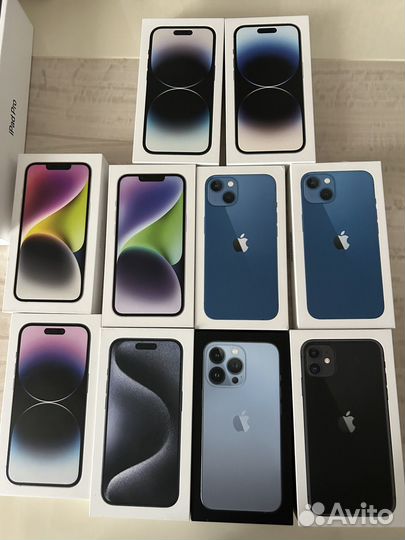 Оригинальные коробки от Apple