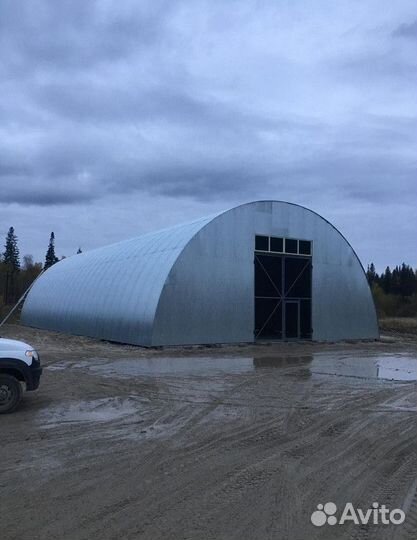 Арочный ангар под склад, сто, цех и многое другое