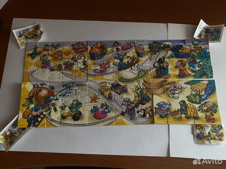 Пазлы из киндера