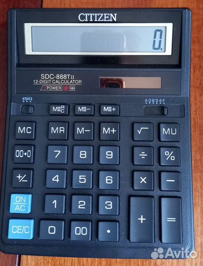 Калькулятор citizen SDC-88TH Новый
