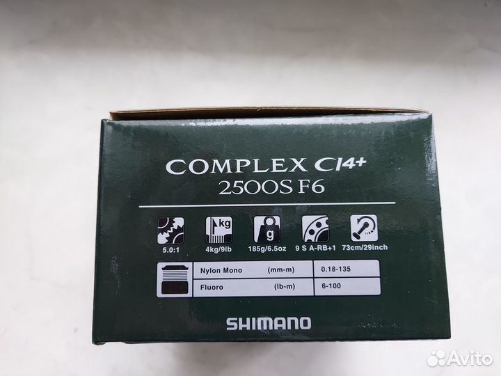Shimano 17 Complex CI4+ 2500S F6