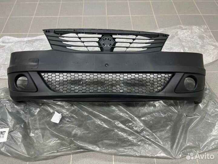 Бампер передний renault logan 1 фаза 2