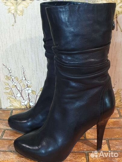 Ботильоны натуральная кожа 37 разм