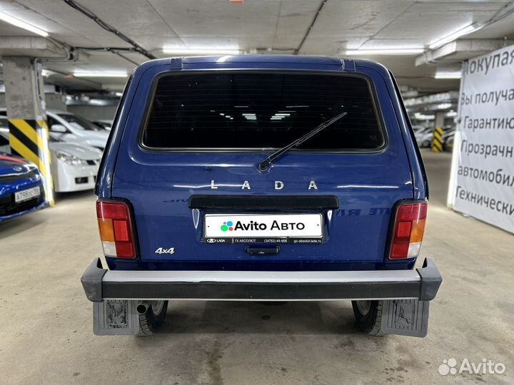 LADA 4x4 (Нива) 1.7 МТ, 2017, 111 215 км