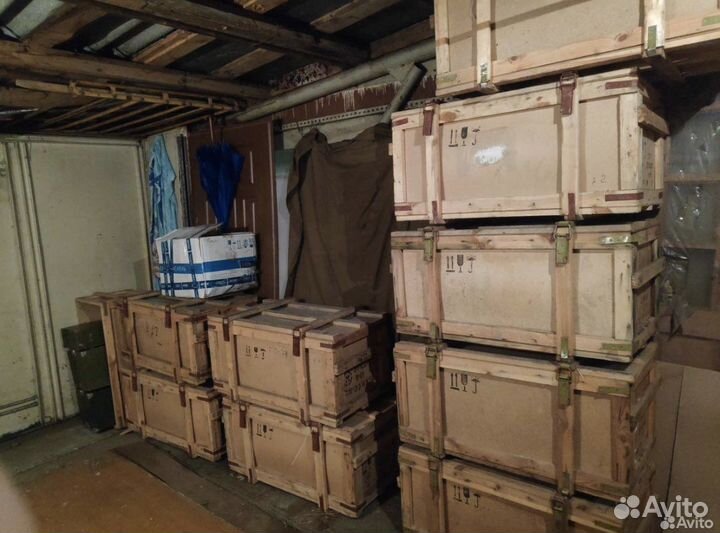 Ящик деревянный военный