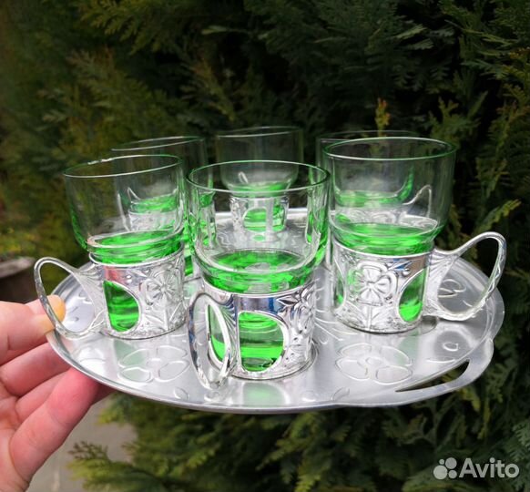 Хрустальные рюмки СССР