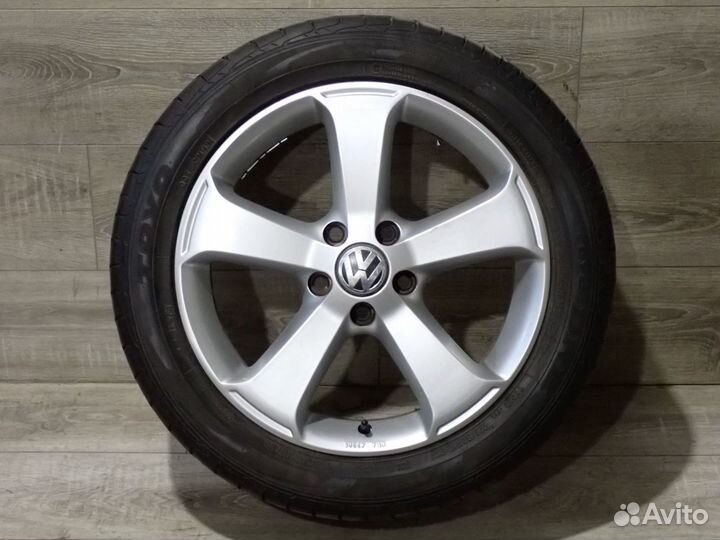 Комплект оригинальных колес R17 VW Scirocco