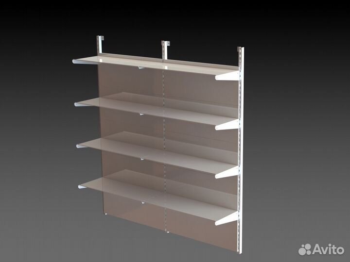 Стеллаж настенный