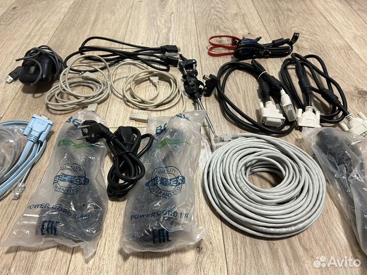 Кабель компьютерный питания, rj45, vga, hdma
