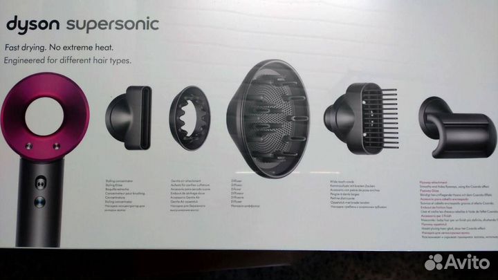 Фен dyson supersonic hd07 новый