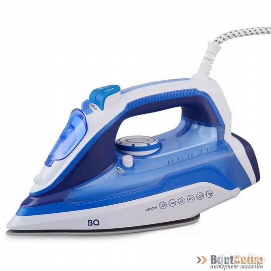 Утюг BQ SI1002 Белый/Синий