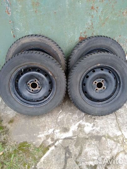 Колеса r 15 зимние 4 100