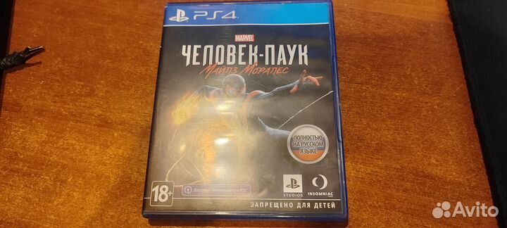 Диск человек паук Майлз ps4