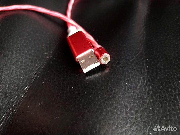 Кабель магнитный USB с подсветкой (1м)