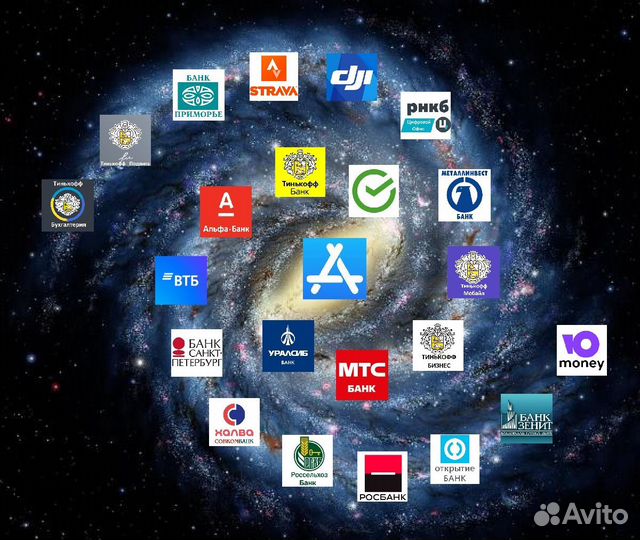 Установка приложений Сбербанк Тинькоф Альфа djiвтб