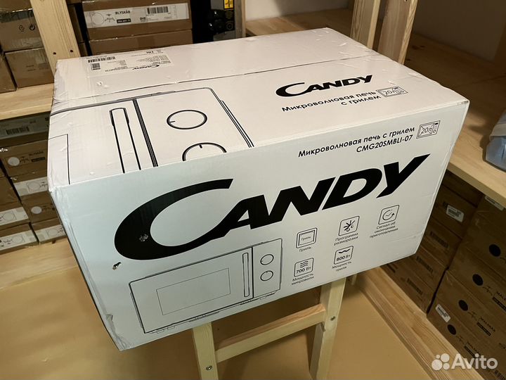 Микроволновая печь Candy CMG20smbli черный, новая