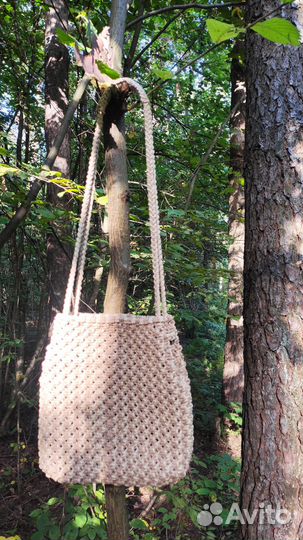 Сумка макраме ручной работы