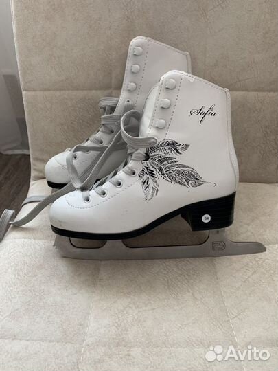 Коньки фигурные детские 34 размер