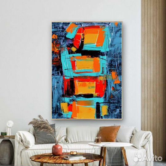 Абстракция картина маслом