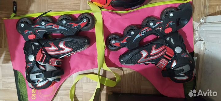 Роликовые коньки ReAction RNB-BR-29-33 набор