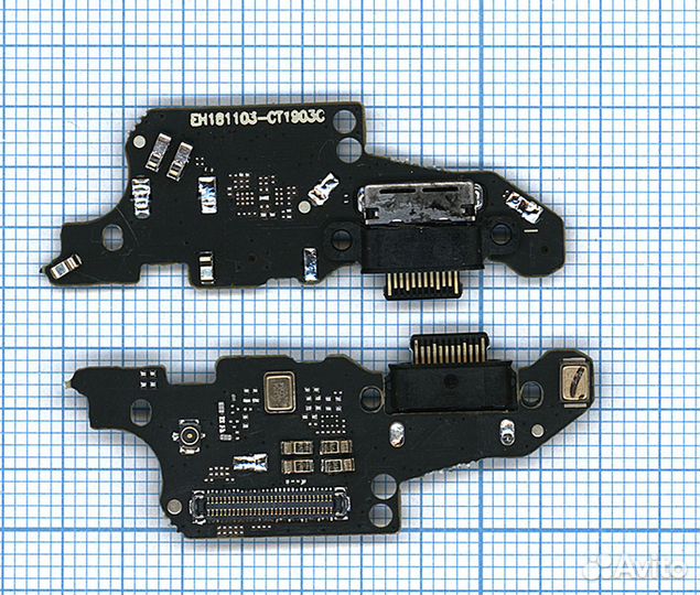 Разъем Type C Huawei Mate 20 плата