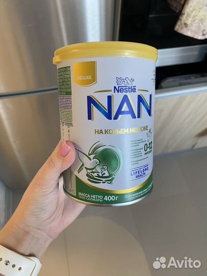 Смесь с рождения NAN на козьем молоке