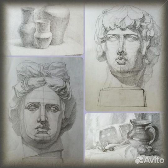 Преподаватель по изо. Портреты на заказ