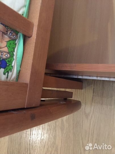 Маятниковая кровать с матрасом (пружинный блок и к