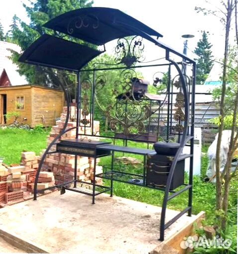 Мангал кованный