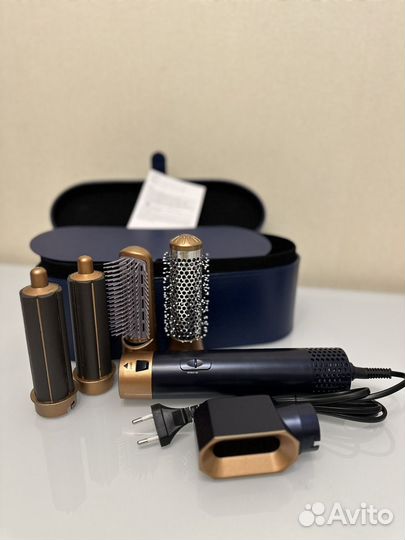 Стайлер dyson синий