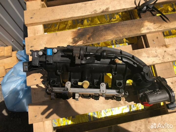 Впускной коллектор a14net в сборе с топливной