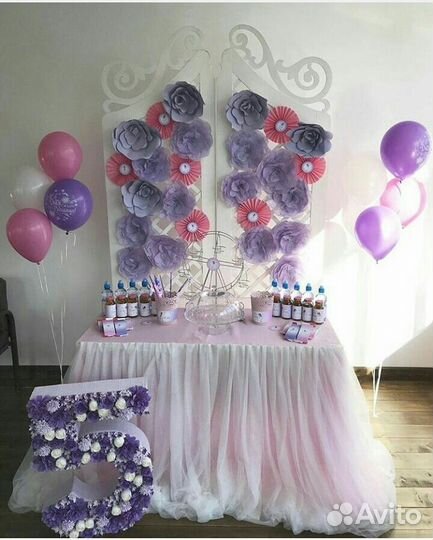 Оформление праздников. Объёмные цифры Аренда 1, 3