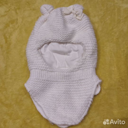 Зимний шапка шлем для девочки