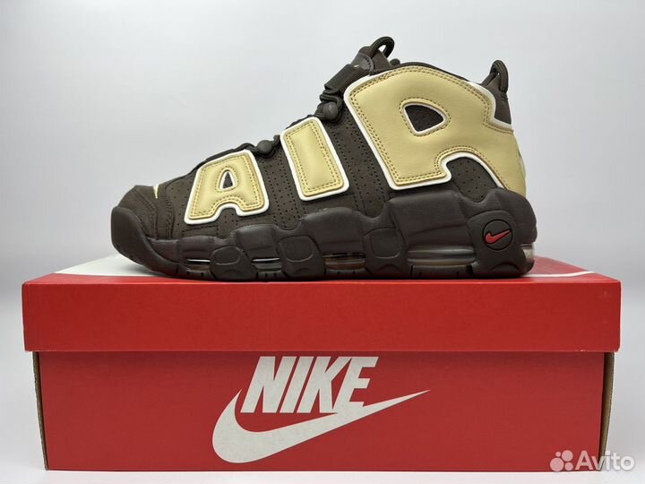 Кроссовки Nike Air More Uptempo 96 Baroque Brown