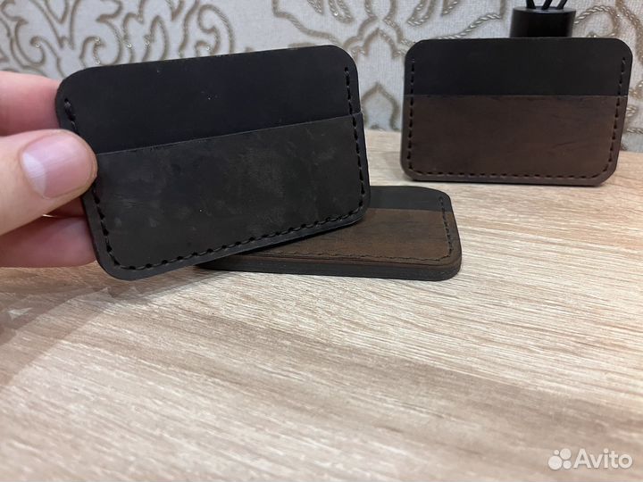 Картхолдер из кожи