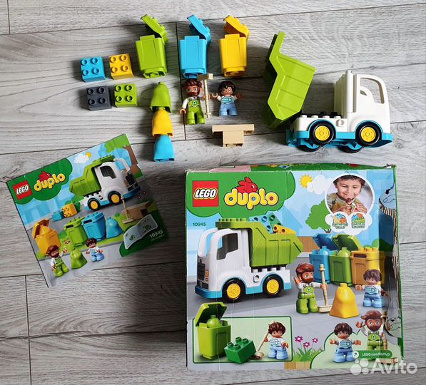 Lego duplo Мусоровоз 10945