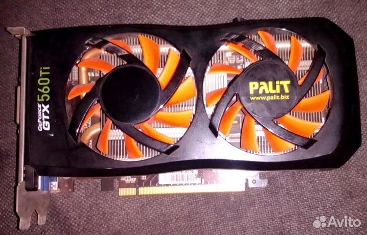 Видеокарта Palit GeForce GTX 560 Ti 1gb