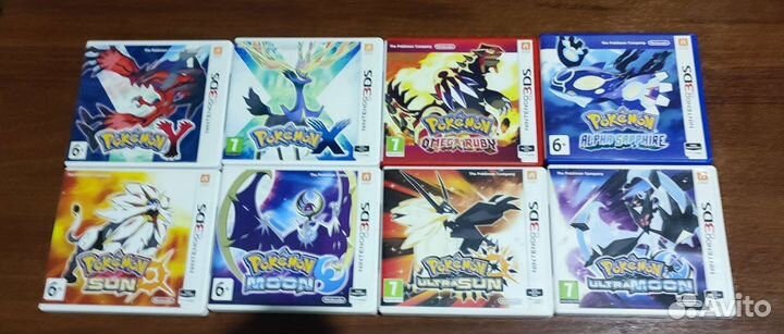 Pokemon игры для 3DS