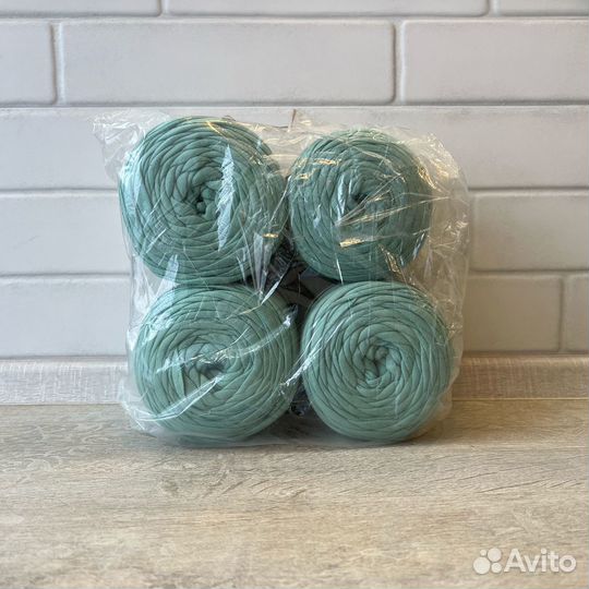 Трикотажная пряжа турецкая, Лента 97 хлопок 3 Ла
