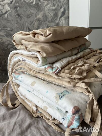 Бортики в детскую кроватку бу