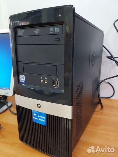 Компьютер всборе Intel Core 2Duo E8400+Монитор 17