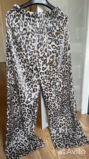 Брюки леопардовые S, M