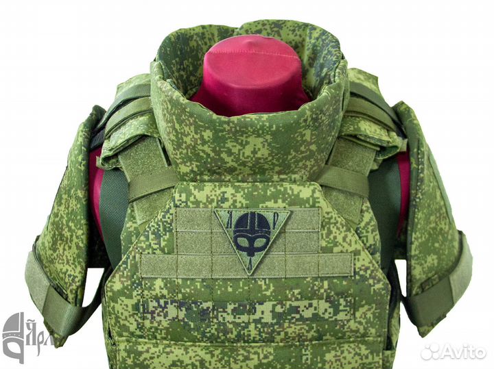 Защита шеи на бронежилет Ярл С2