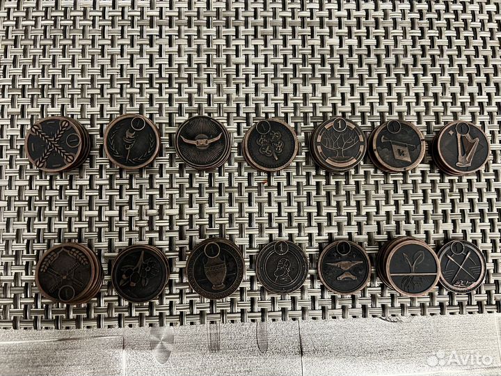 Монеты сокровищ из пятерочки