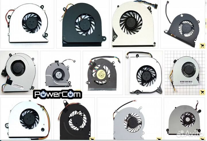 Новый кулер / вентилятор asus hp sony lenovo