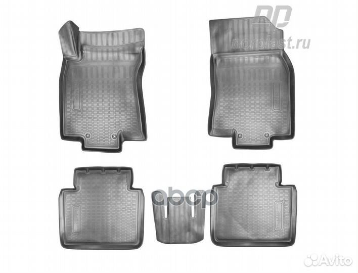 Коврики салонные для Nissan X-Trail (T32) 3D (2