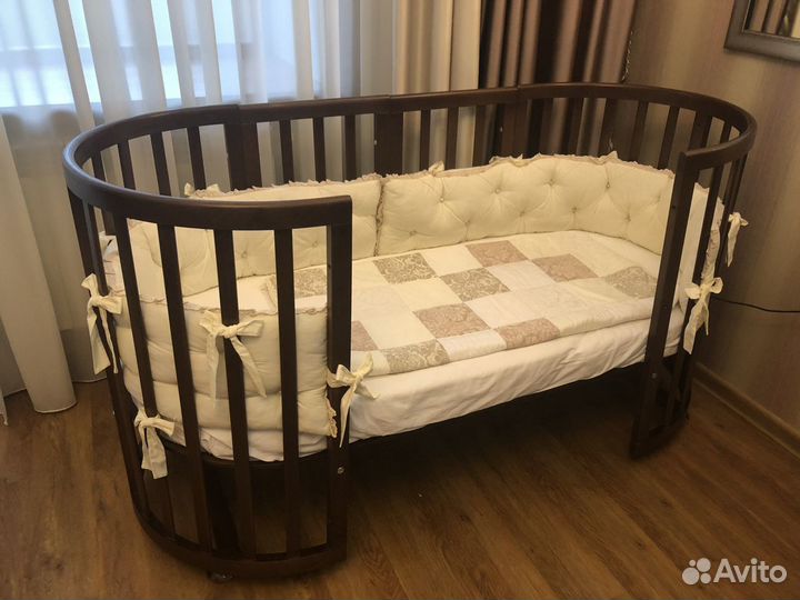 Кроватка-трансформер Ellipsebed