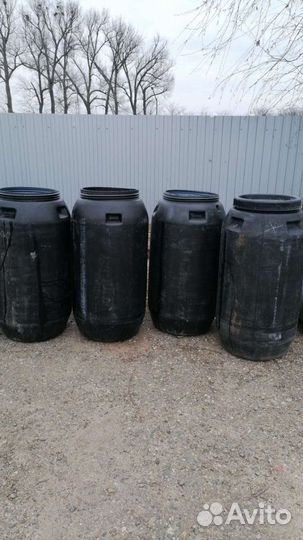 Бочки пластиковые